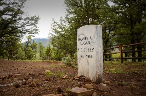Harvey "Kid Curry" Logan, part of Butch Cassidy's gang, has a marker in the paupers section of the cemetery.