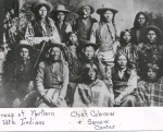 Ute Chief Colorow and some of his people.